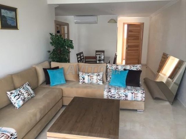 À louer : Appartement de 70 m² dans le centre-ville d'Agadir - 1 chambre à 6 500 DH.