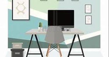 "Agadir : Bureau à louer, Hay Qods, 2 pièces, 50 m² pour 2 600 DH"