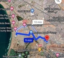 Appartement à louer quotidiennement à Agadir