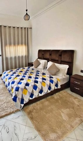 Locations de vacances à Agadir : Appartement meublé Riad Salamun dans un quartier paisible - 300 DH pour 5 personnes.