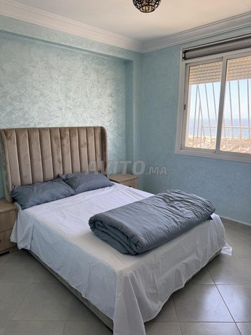 Locations de vacances à Agadir : Appartement vue mer à Anza pour familles (4 personnes, 2 chambres, 350 DH)