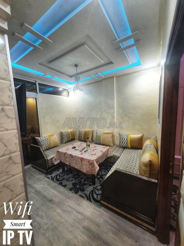 Locations de vacances à Agadir, Hay Mohammadi : Appartement climatisé et bien équipé avec Wifi à partir de 2 299 DH pour 5 personnes.