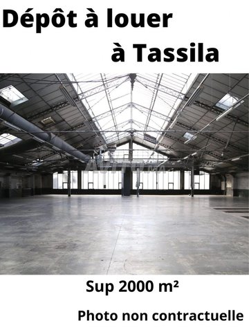 Louez un local de 2300 m² à Tilila, Agadir - Dépôt disponible à 70 000 DH.