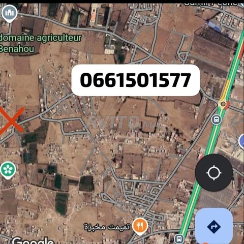 "Opportunité d'achat : Maisons et Villas à Agadir - Terrain résidentiel à vendre à la route de Tiznit, Draïd Sidi Bibi pour 100 000 DH"