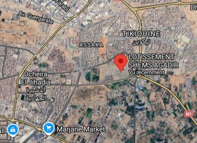 Terrains et fermes à Agadir - Parcelle commerciale R2, Résidence Al Kettani à 1 300 000 DH