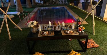 Villa bien équipée au calme absolu, sans vis-à-vis à Agadir.