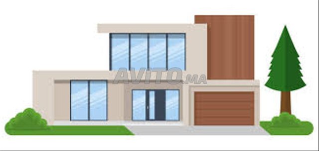 Villas et Riads à Agadir : Villa 150m², 4 chambres, finie, à partir de 2 200 000 DH à Al Wifaq, Agadir.