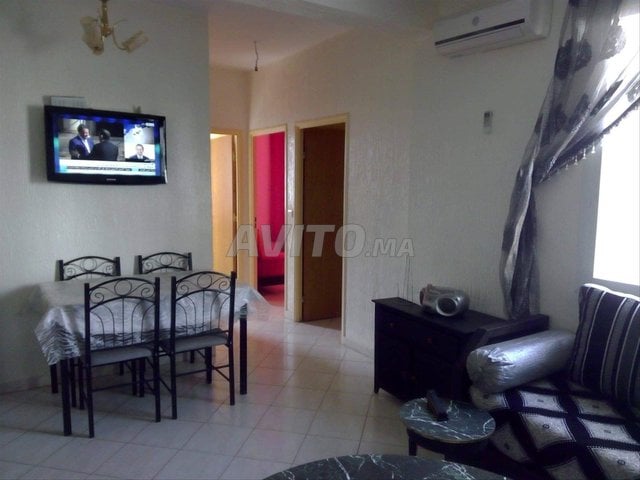 Locations de vacances à Agadir, Hay Mohammadi : Charmant appartement à 10 minutes de la marina d'Agadir - 5 personnes à partir de 220 DH.