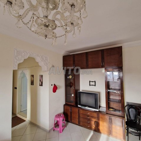 À louer : Appartement meublé 2 chambres de 60 m² à Hay Salam, Agadir - Idéal pour familles fonctionnaires à 3 600 DH