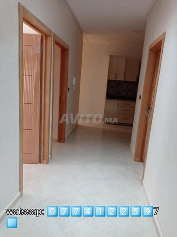 À vendre : Appartement de 73 m² dans un résidence privée à Agadir, Hay Mohammadi, au deuxième étage - 2 chambres. Prix sur demande.