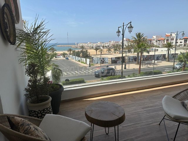 Appartements à Louer à Agadir, Secteur Touristique - Vue Sur Mer - 3 Chambres, 100 m² - 1 800 DH