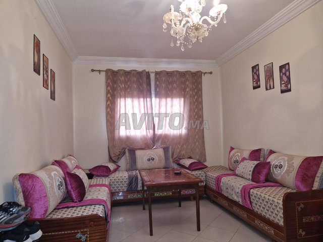Appartements meublés à louer pour familles ou fonctionnaires à Agadir, Hay Salam – 2 pièces, 67 m², 3 600 DH.