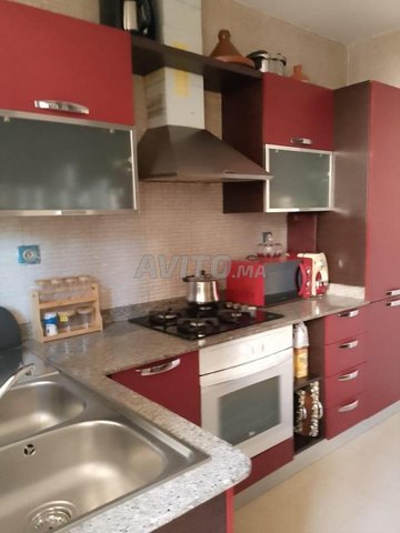 Location longue durée d'un appartement meublé à Agadir, Hay Mohammadi - 115 m², 2 chambres, 6 500 DH