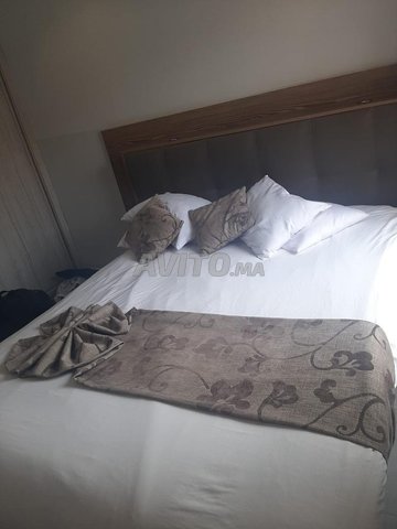 Locations de vacances à Agadir, Hay Mohammadi : Appartement agréable avec Wi-Fi et piscine - 4 personnes, 2 chambres, à partir de 300 DH.