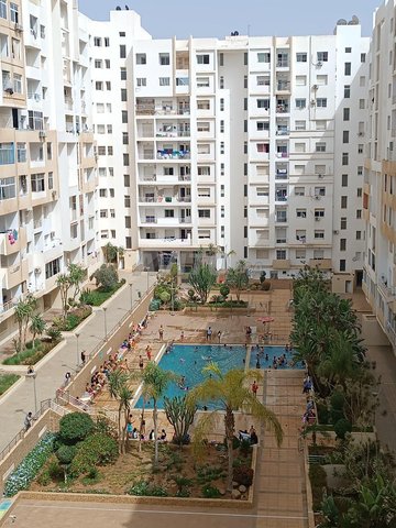 Locations de vacances à Agadir : Superbe appartement à louer dans le quartier de Hay Mohammedi pour 1 300 DH.