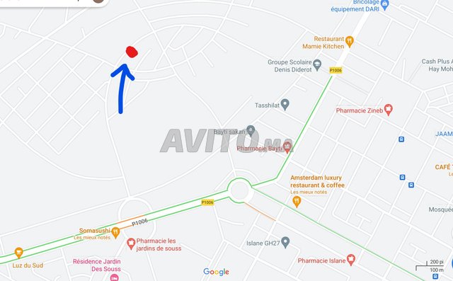 Terrain à vendre - Agadir, Hay Mohammadi - Villas - 2 530 000 DH