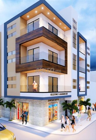 Terrain commercial de 110 m² à deux façades à Haut Anza, Agadir - 1 000 000 DH