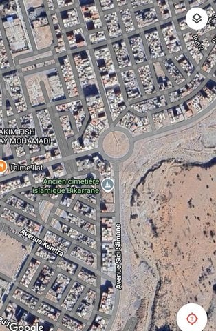 Terrains et fermes à Agadir, Hay Mohammadi - Terrain en bord de rue à 2 500 000 DH