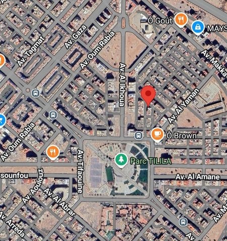 Terrains et fermes à Agadir - Terrain R2 2 façades à Tilila pour 1 200 000 DH