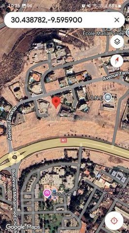 Terrain de 1601 m² pour villa haut standing à Agadir - 8 350 000 DH