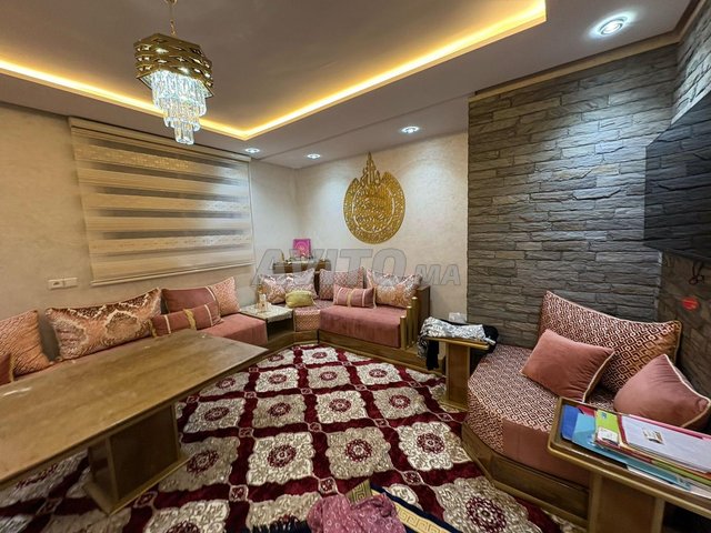 Appartements de luxe à Agadir, Hay Salam : Élégante propriété de 3 chambres et 2 salons, 126 m² à 1 100 000 DH