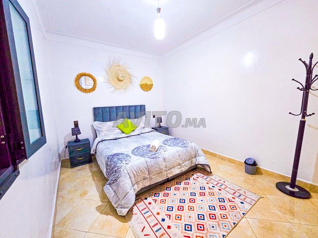 Locations de vacances à Agadir : Appartement meublé en plein centre-ville - 4 personnes à partir de 350 DH.