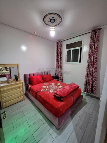 Locations de vacances à Agadir : Appartements meublés au centre, 3 pièces à prix réduit de 200 DH