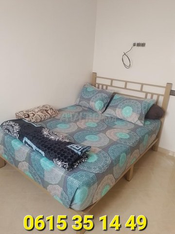 Locations de vacances à Agadir : Studio meublé lumineux et appartements 3 pièces à partir de 250 DH.