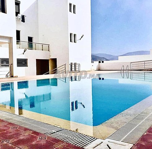 Locations de vacances à Agadir, Tamraght : Appartement avec piscine, à deux pas de la plage - 6 personnes - 2 500 DH.