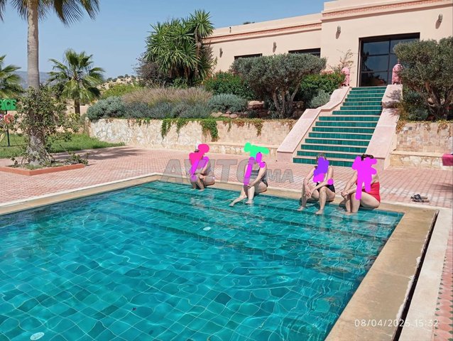 Villas et Riads de Luxe avec Piscine en Pleine Nature à Agadir - 5 Chambres 3400 DH