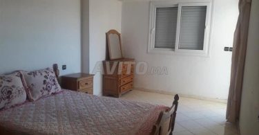 Locations de vacances à Agadir : Appartement meublé dans le quartier calme d'Al Wifaq, 4 à 3, à partir de 200 DH.