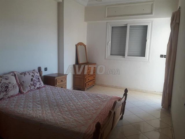 Locations de vacances à Agadir : Appartement meublé dans le quartier calme d'Al Wifaq, 4 à 3, à partir de 200 DH.