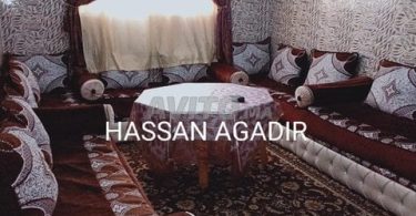 Locations de vacances à Agadir, Hay Salam : Appartements de luxe entièrement équipés pour familles à partir de 300 DH.