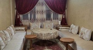Locations de vacances à Agadir, Hay Salam : Appartement meublé très propre - 4 pièces à partir de 350 DH.