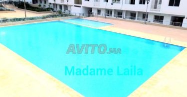 Locations de Vacances à Agadir, Hay Mohammadi : Magnifique Appartement Meublé avec Piscine - 5+ Pour 1 600 DH