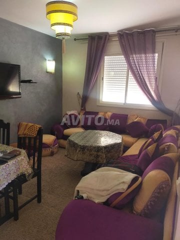 À vendre : Appartement meublé de 64 m² à Hay Mohammadi, Agadir - 2 chambres, 1 salle de bain. Prix sur demande.