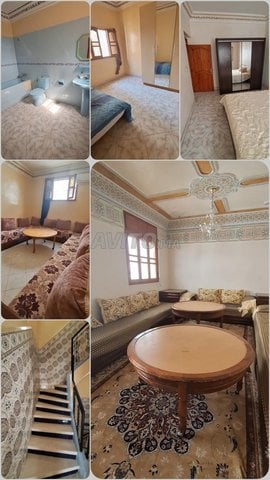 À vendre : Belle maison familiale à deux façades dans le quartier Hay Dakhla, Agadir - 3 chambres, 2 salles de bain, 1 salon - 1 800 000 DH