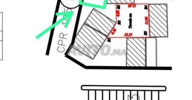 À vendre : Terrain de 80 m² avec deux façades à Agadir – 230 000 DH