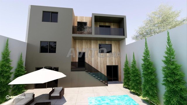 À vendre à Agadir : Superbe villa semi-finie de 442 m² avec 4 chambres - 2 000 000 DH