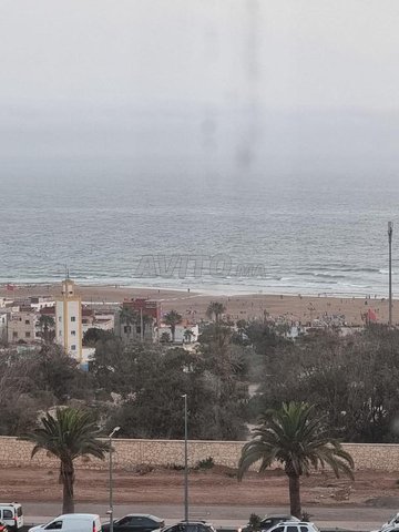 Locations de vacances à Agadir, Anza : Bel appartement avec vue mer à 500 m de la plage - Appartements 3 à 4 personnes, prix sur demande.