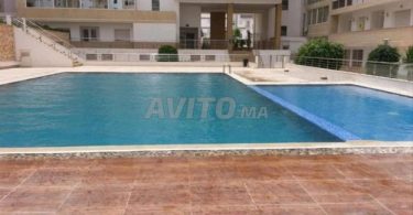 Locations de vacances à Agadir : Appartement familial avec piscine à louer à Islan - 5+2, 800 DH.
