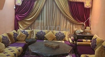 Locations de vacances à Agadir, Hay Salam : Appartement à louer quotidiennement avec Wi-Fi et climatisation - 5+2 personnes à partir de 300 DH.