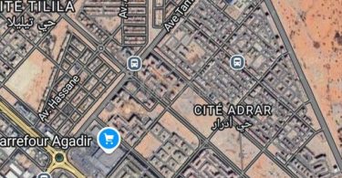 Terrains et fermes à vendre à Agadir, Cité Adrar - Terrain résidentiel de 64 m², secteur 1, à 750 000 DH