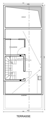 Titre : "À vendre : Maison à deux étages avec toit-terrasse à Taddart, Agadir - 160 m²"